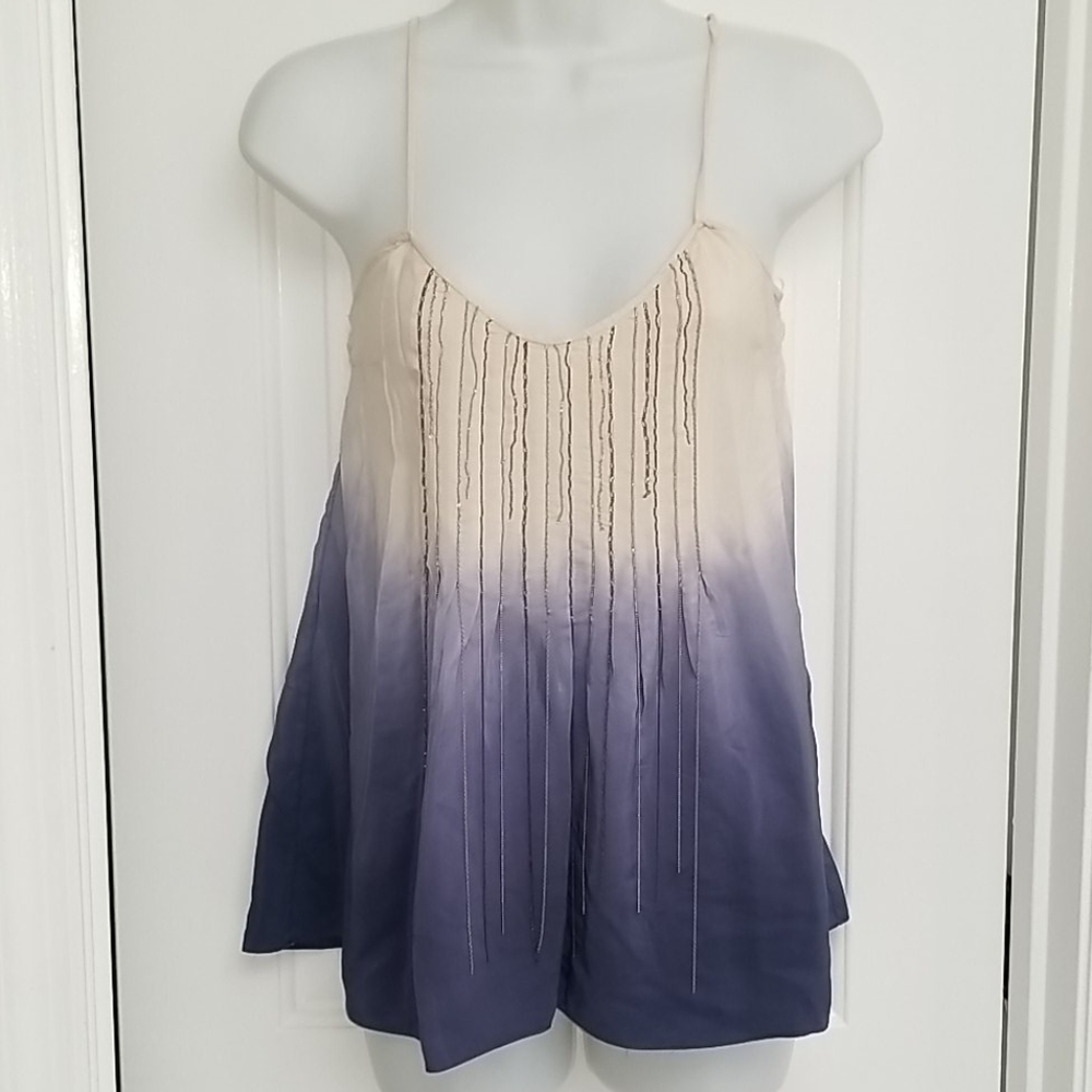 Fumblin' Foe Ombre Silk Top Medium